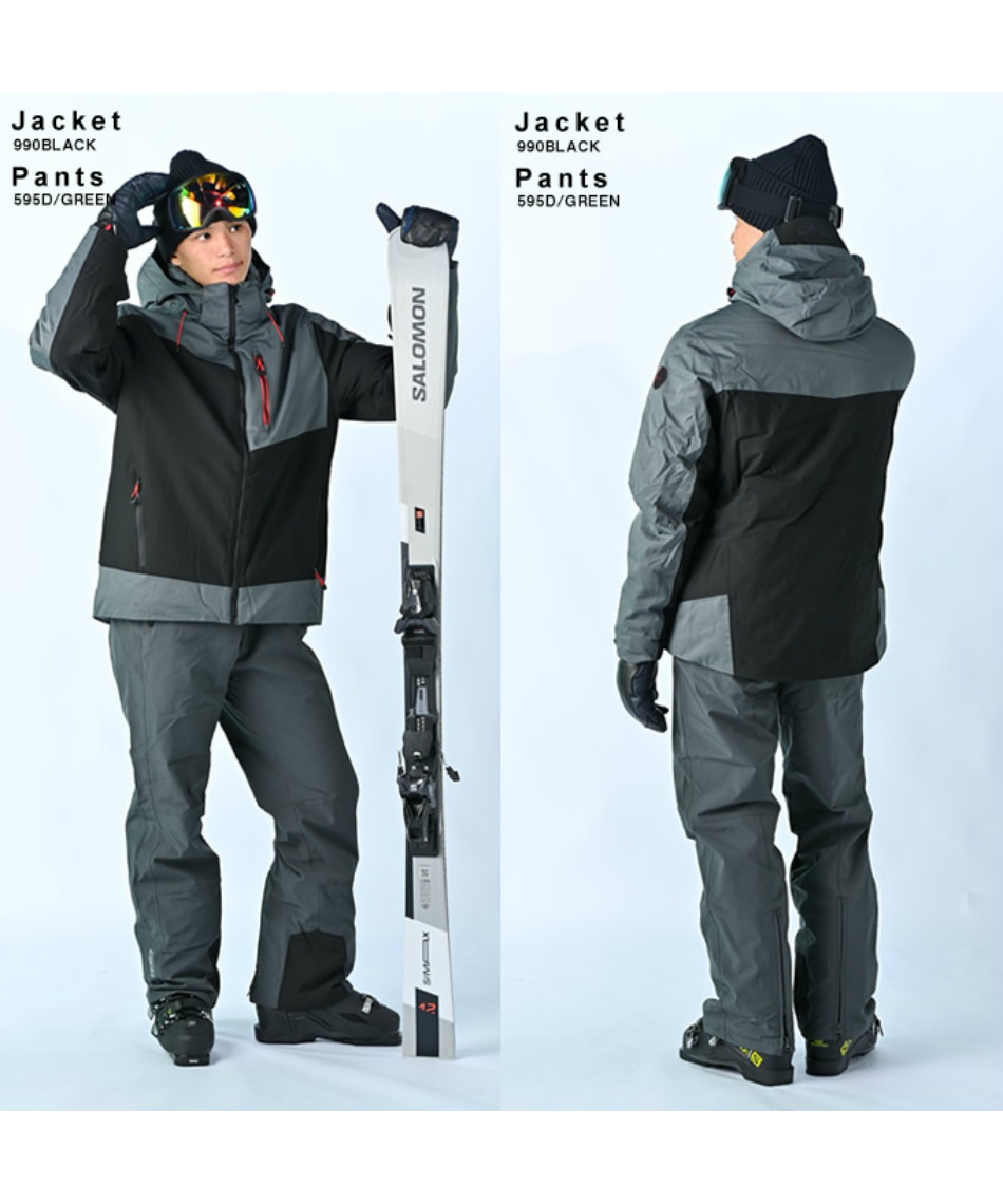 アイスピーク(ICE PEAK) スキーウェア 上下セット SNOW JK+SNOW PT