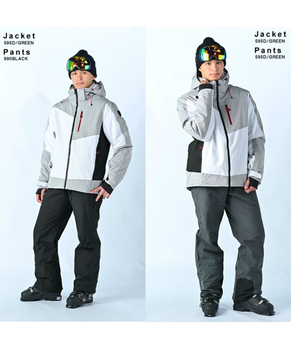 アイスピーク(ICE PEAK) スキーウェア 上下セット SNOW JK+SNOW PT