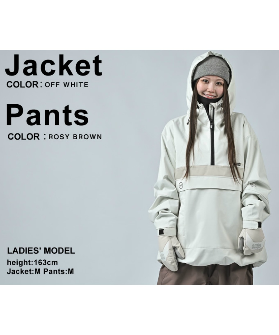 アンセム スノーボードウェア 上下セット NFX ANORAK アノラック + 3D
