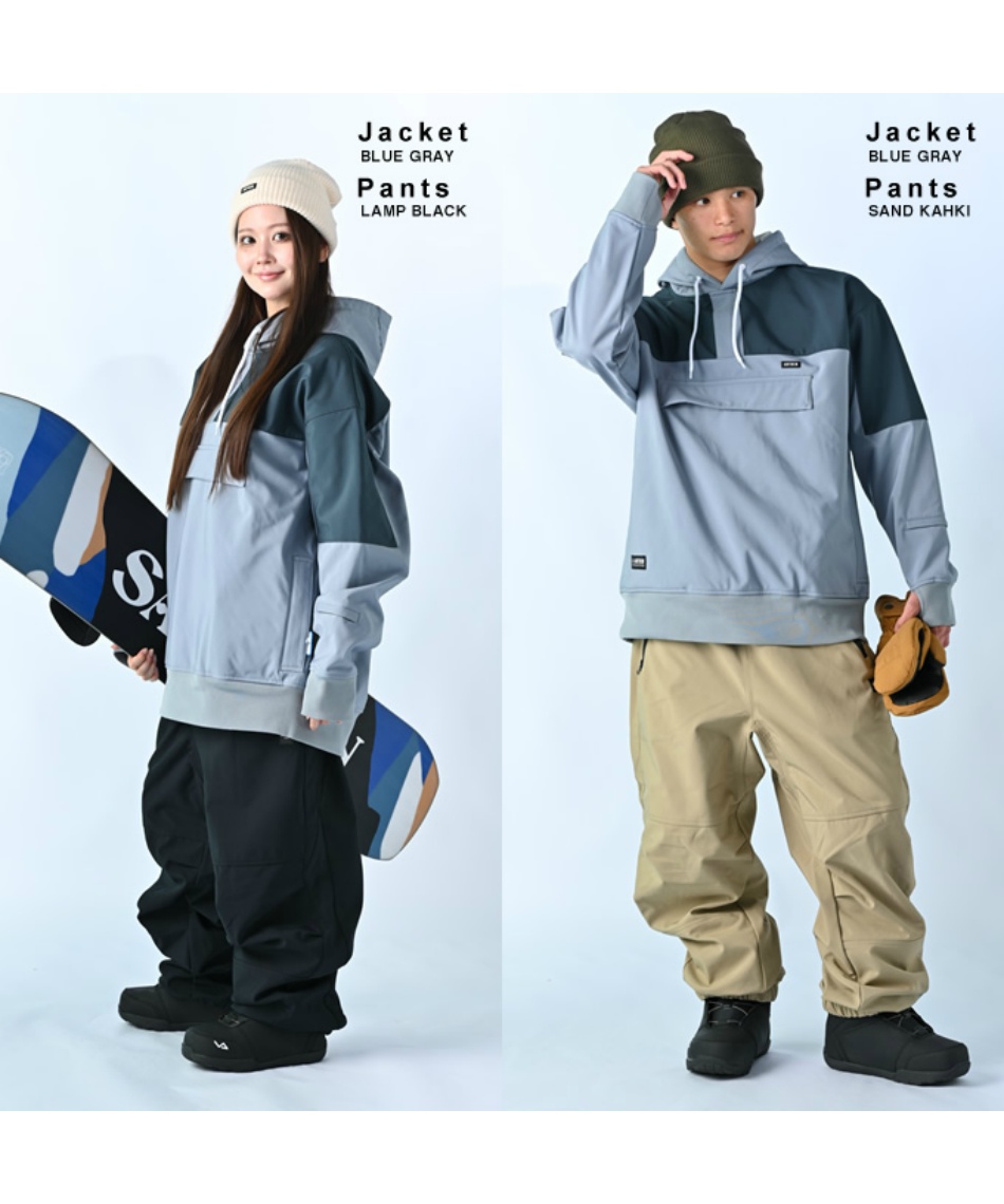 アンセム(ANTHEM) スノーボードウェア 上下セット SHOULDERPATCH