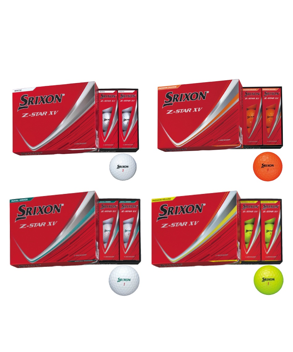 スリクソン Z-STAR XV 2025 SRIXON ゴルフボール 1ダース 12個入