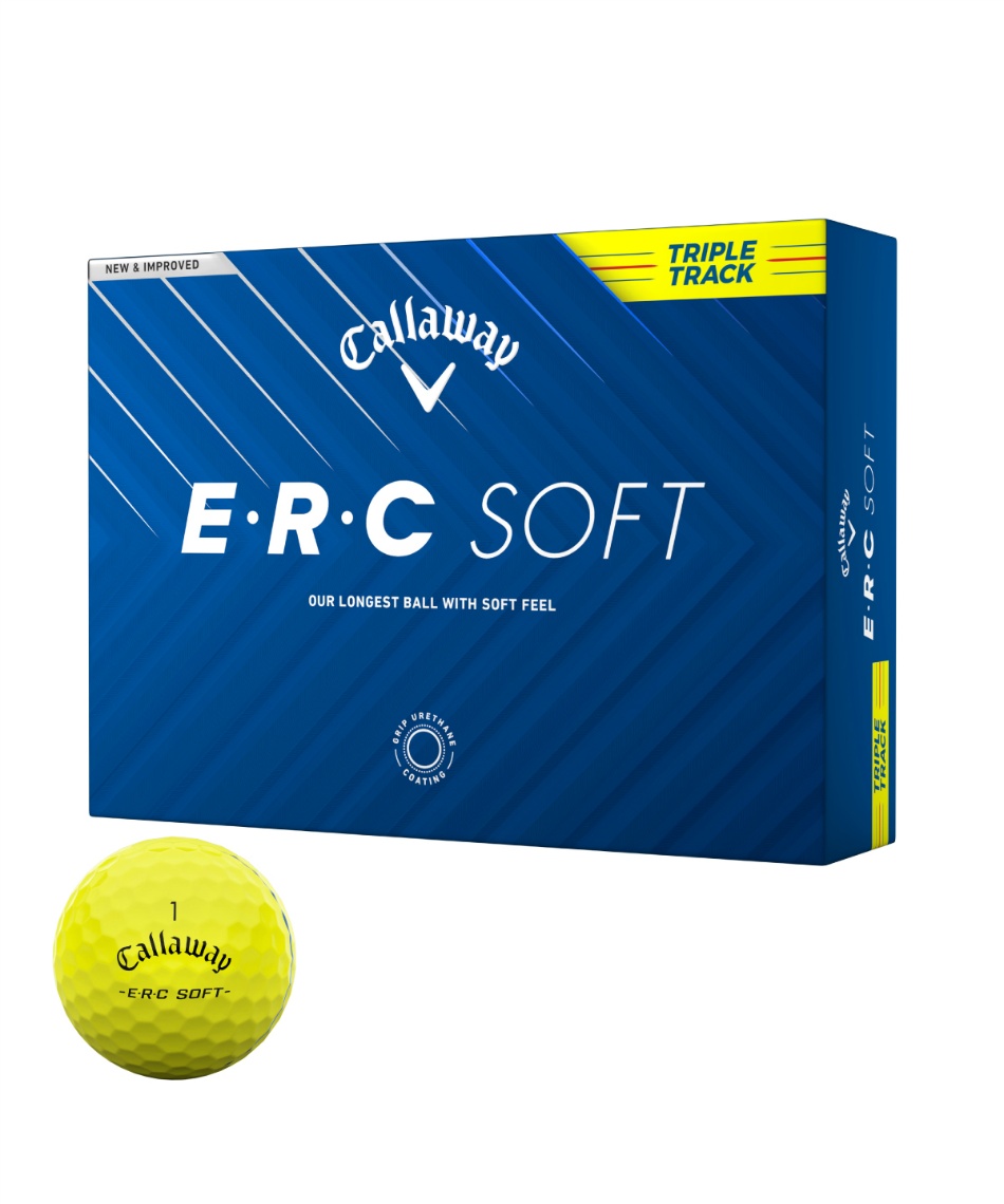 キャロウェイ(Callaway) ゴルフボール 1ダース 12個入 E・R・C SOFT
