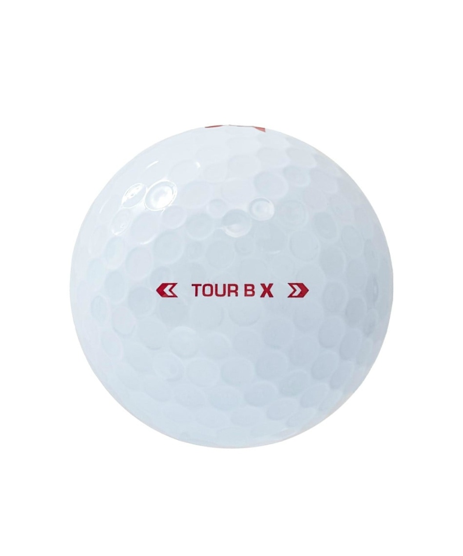 未使用品BRIDGESTONE TOUR BX 1ダース白 TOUR B X（パールホワイト） [1ダース：12個](パールホワイト
