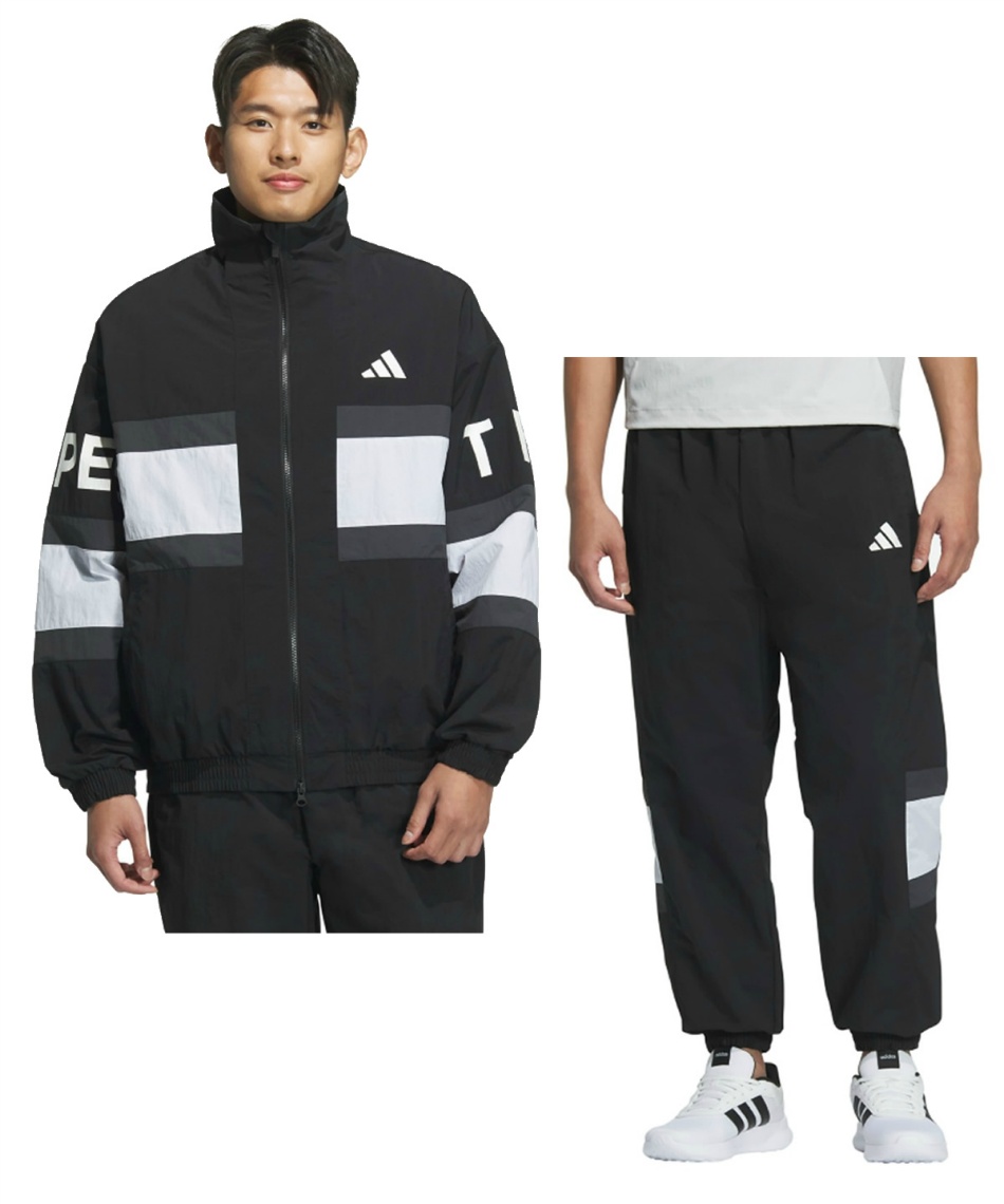 新品　アディダス メンズ ウインドブレーカー 上下セット　ジャケット　パンツ adidas アディダス ウインドブレーカー 上下セット メンズ