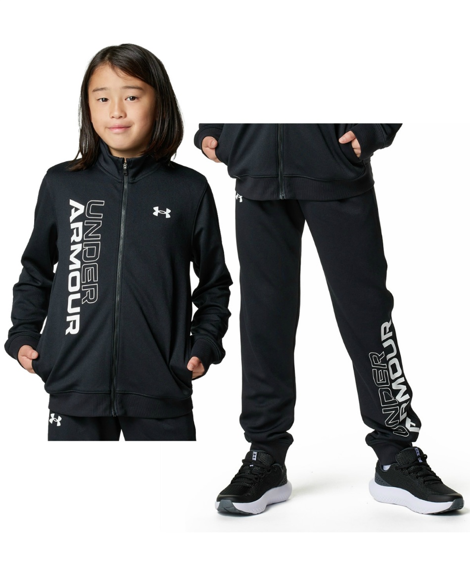 UNDER ARMOUR ジャージ上下セット ブラック UNDER ARMOUR 野球 ジャージ 上下セット メンズ アンダー