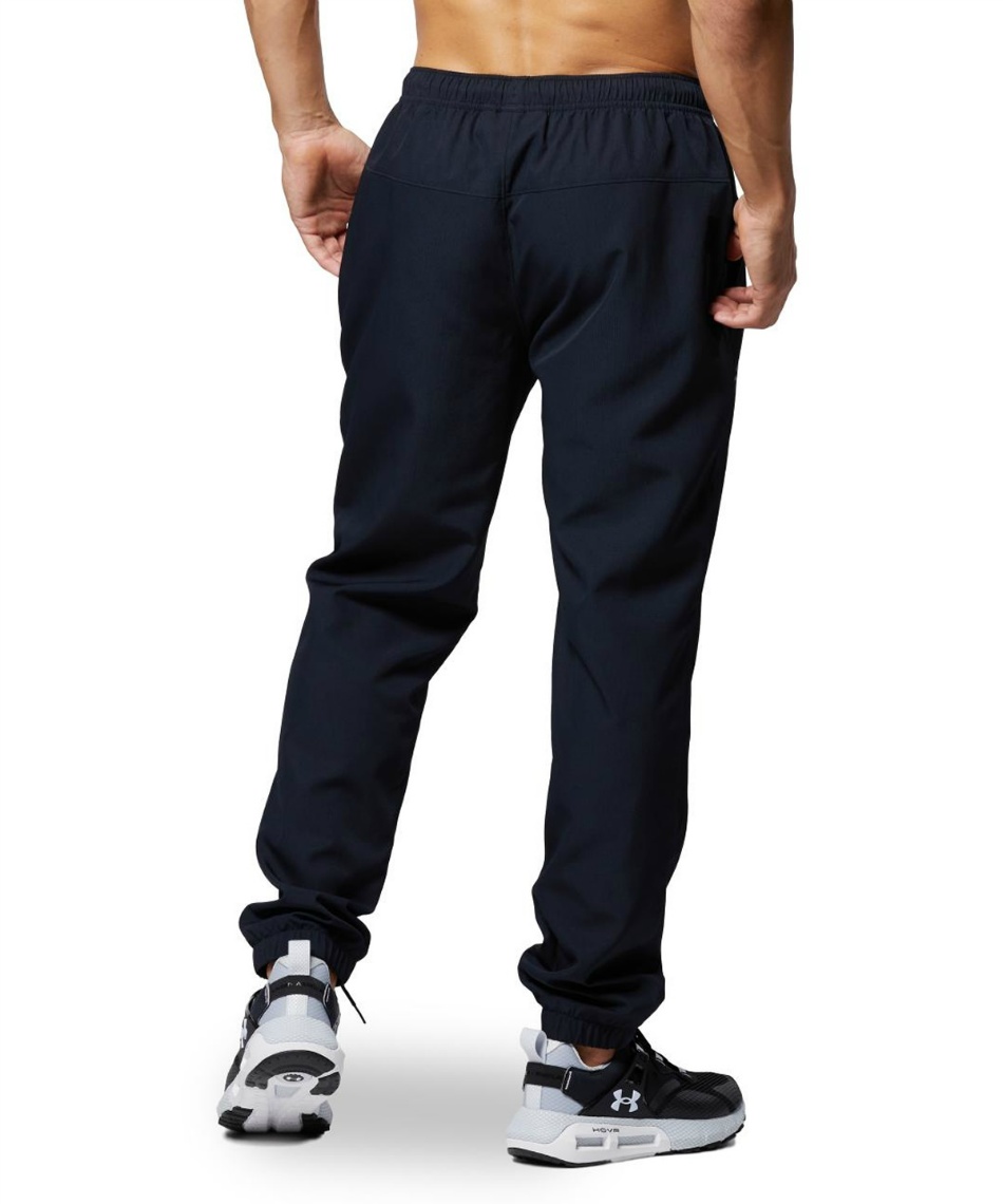 アンダーアーマー UA ナイロン 上下セット パーカー パンツ BK 新品 S アンダーアーマー(UNDER ARMOUR) ウインドブレーカー 上下セット