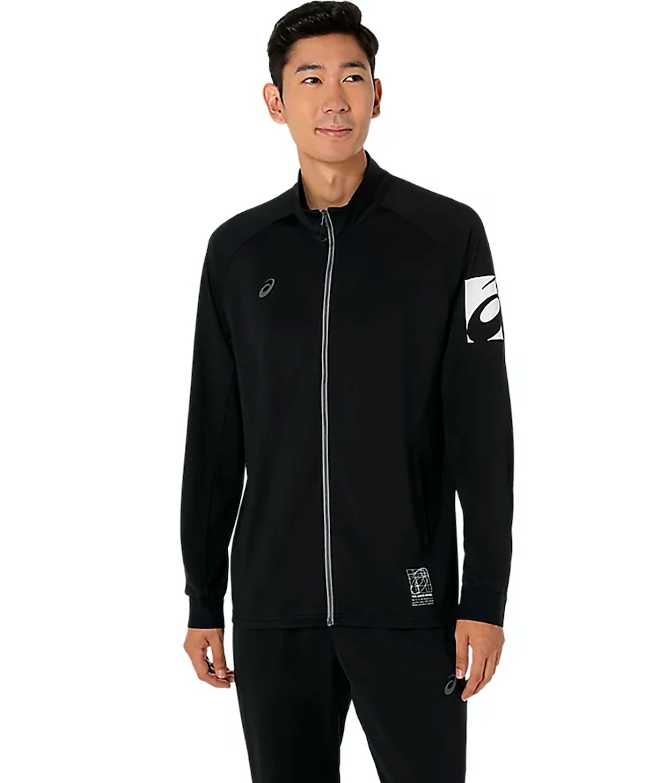 アシックス ストレッチニットジャケット＆パンツ 上下セット アシックス(asics) スポーツウェア ジャージ 上下セット ドライ