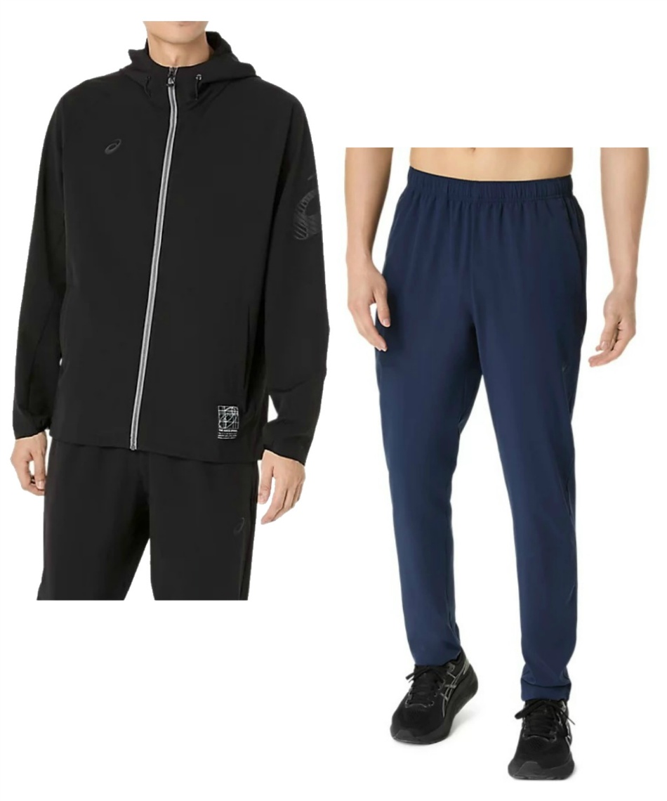 アシックス(asics) スポーツウェア クロスウェア 上下セット はっ水