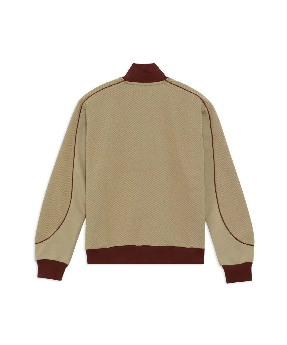 PUMA 上下ストライプジャージ SS ブラウン プーマ PUMA メンズ スウェットフルジップ CORE HERITAGE MX トラック