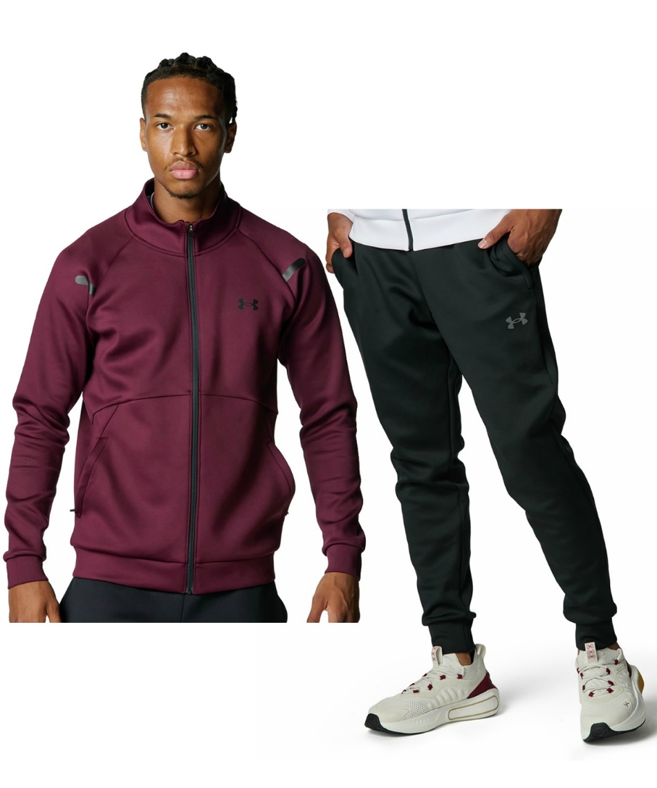 スポーツウェア ジャージ ジャケットUA ARMOUR KNIT TRACK JACKET+