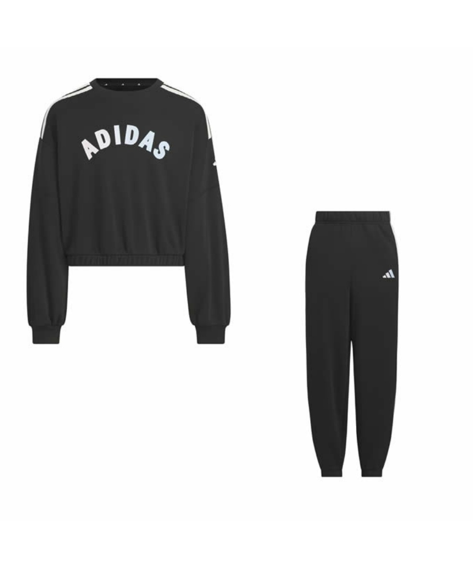 アディダス(adidas) スウェットウェア上下セット ガールズ スウェット