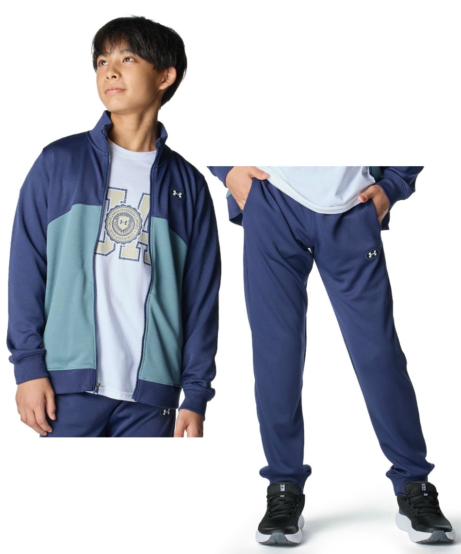 ジャージ上下セットUAトラックジャケット+UAトラックパンツ6007823-403