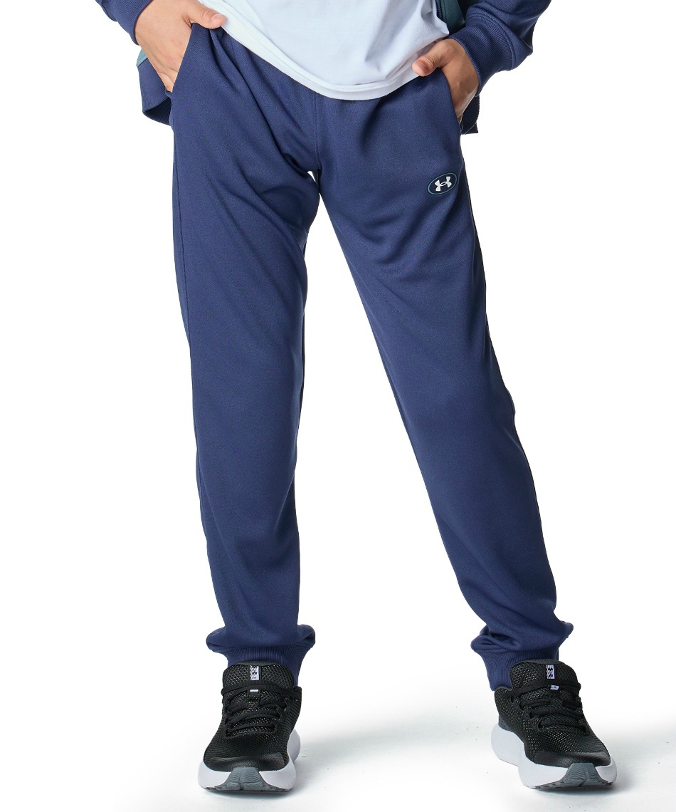 UNDER ARMOUR - アンダーアーマー ジャージ YLG 150 ネイビー 少年用 ジャケット パンツ UNDER ARMOUR - アンダーアーマー ジャージ YLG 150 ネイビー