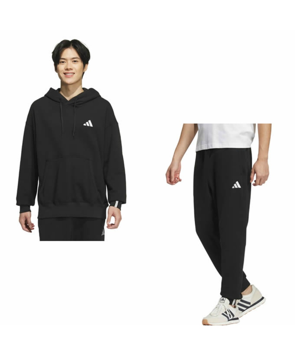 アディダス(adidas) スポーツウェア スウェット 上下セット M ESS+ SL