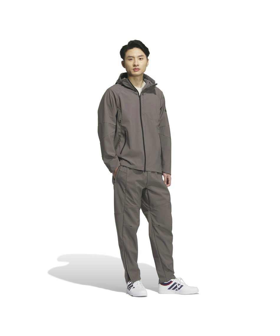 GT boards ウェア　上下セット　グレー アディダス(adidas) ウインドブレーカー 上下セット Premium Sports