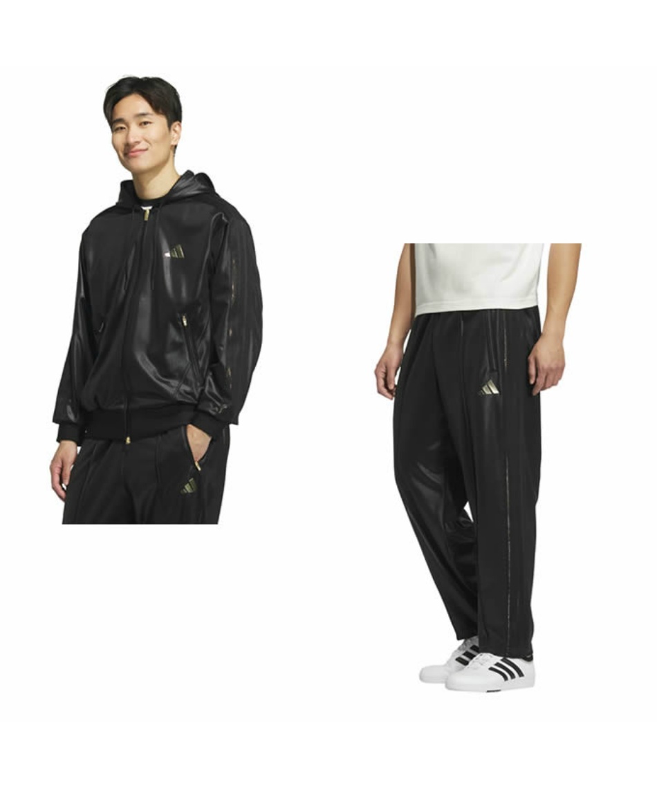 上下セットアップ◆ ハイブリッド ジャージー パンツ◇ブラック×イエロー M PUMA プーマ メンズ 上下セット アルペン・スポーツデポ限定 POWER