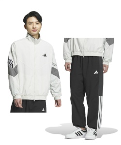 アイテム:スポーツウェア:ウインドブレーカー:上下セット アディダス