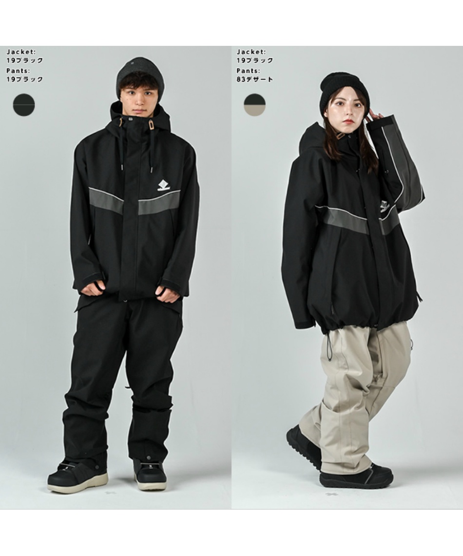 スノーボードウェア 上下セット SNB JACKET+SNB PANT GC-8501+GC-8512