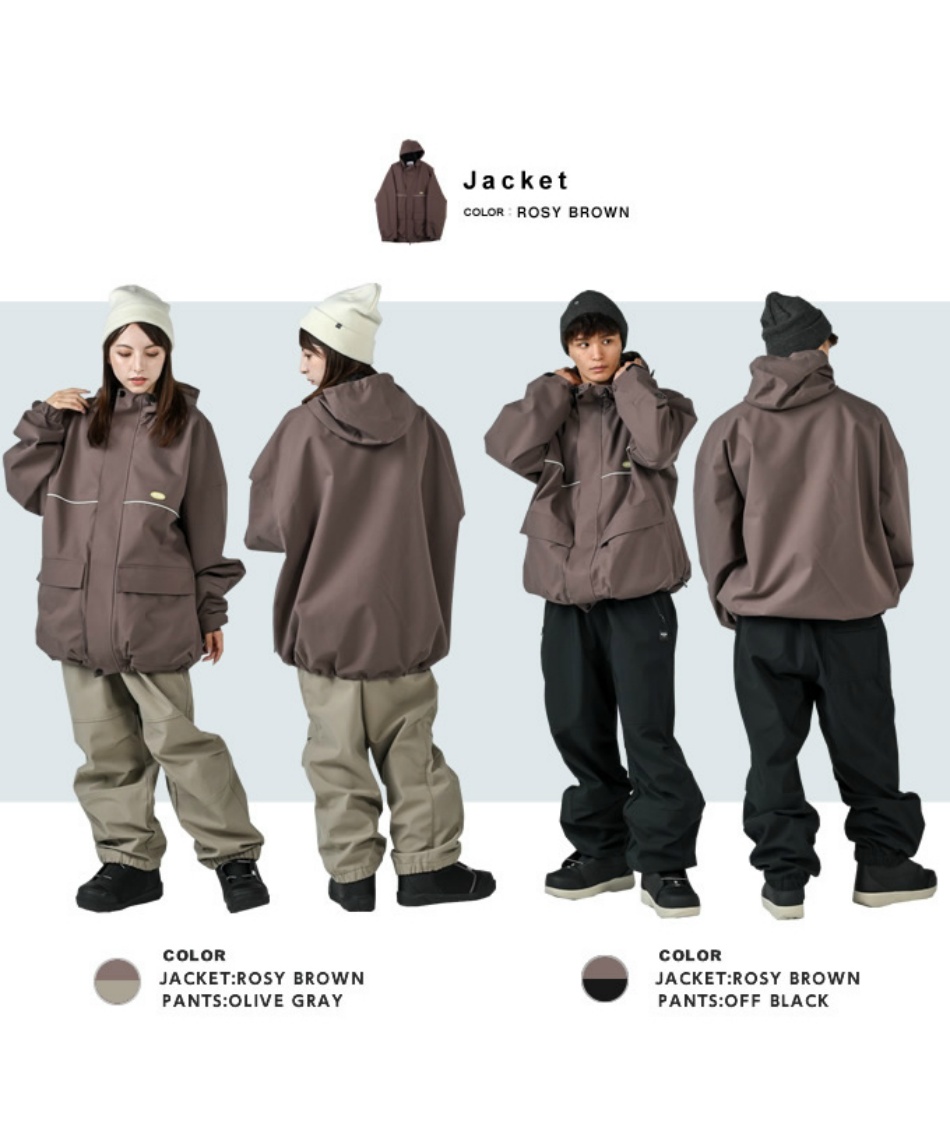 アンセム(ANTHEM) スノーボードウェア 上下セット WHIPLASH