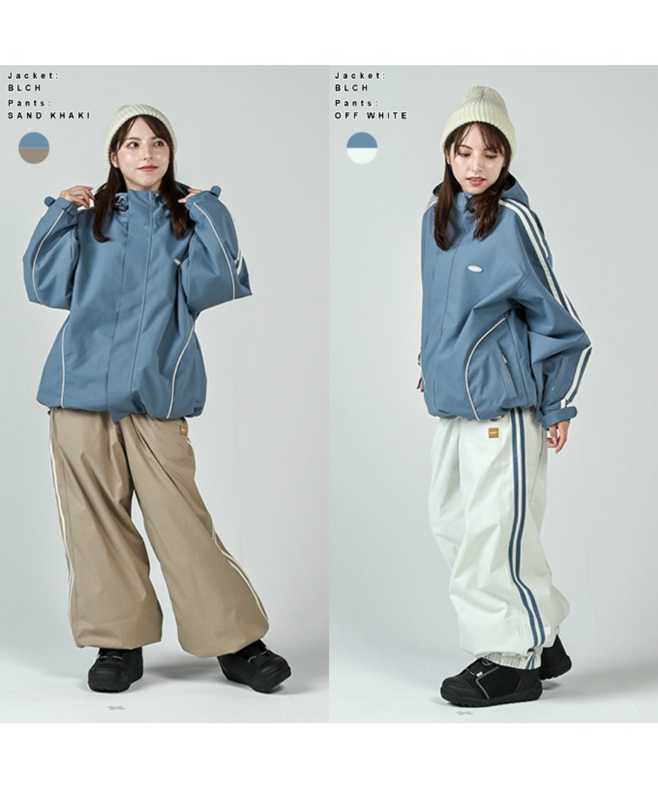 スノーボードウェア 上下セット LINEPIPE JK ラインパイプジャケット+