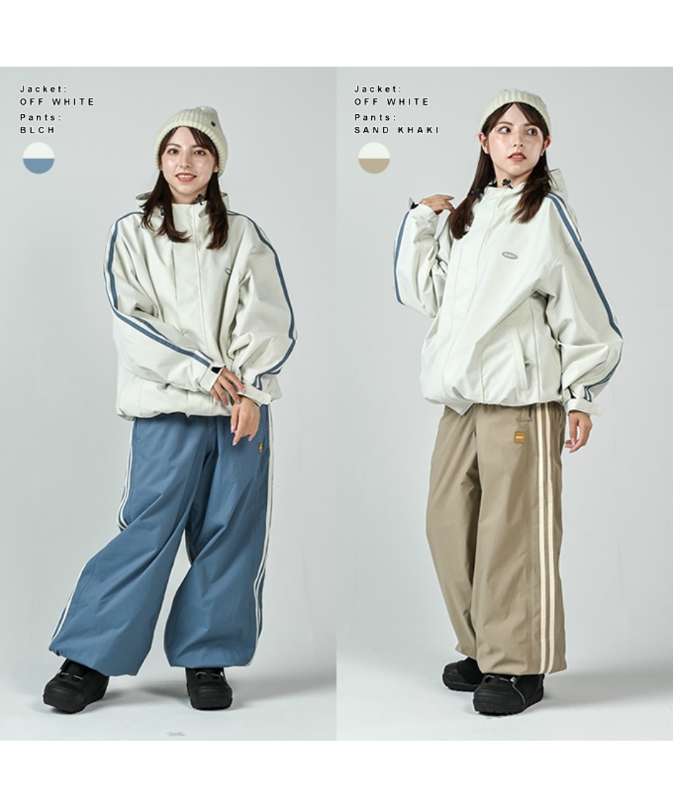 スノーボードウェア 上下セット LINEPIPE JK ラインパイプジャケット+