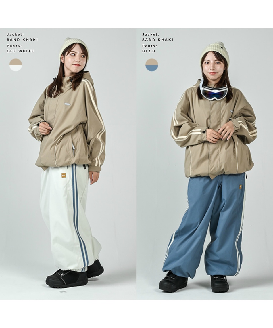 スノーボードウェア 上下セット LINEPIPE JK ラインパイプジャケット+