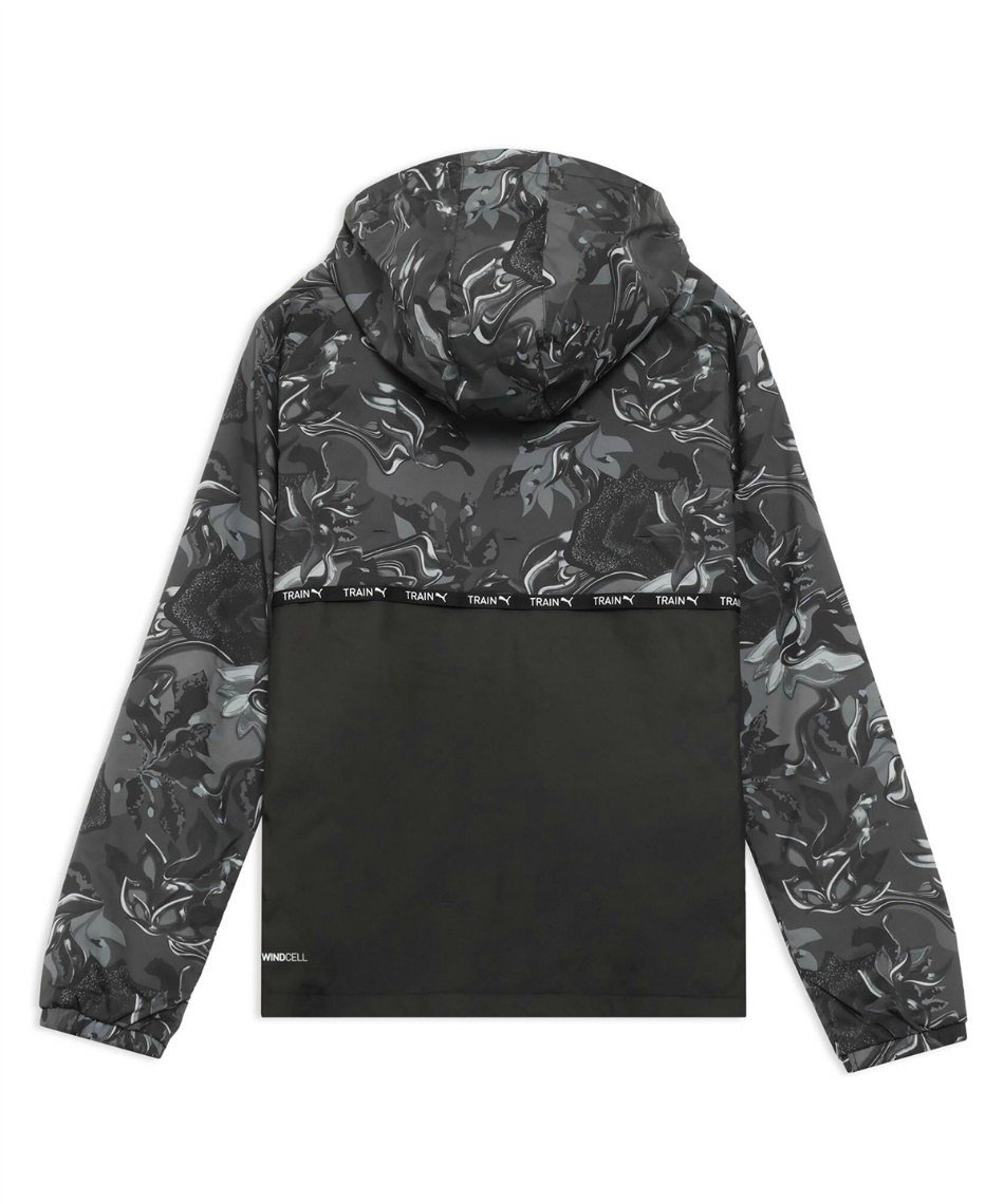 puma ウインドブレーカー上下セット　 黒 O　裏トリコット　