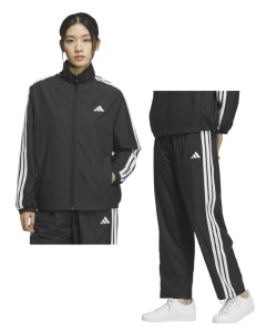 adidas ウインドブレーカー上下セット　ブルー×ホワイト　2XL アイテム:スポーツウェア:ウインドブレーカー:上下セット アディダス