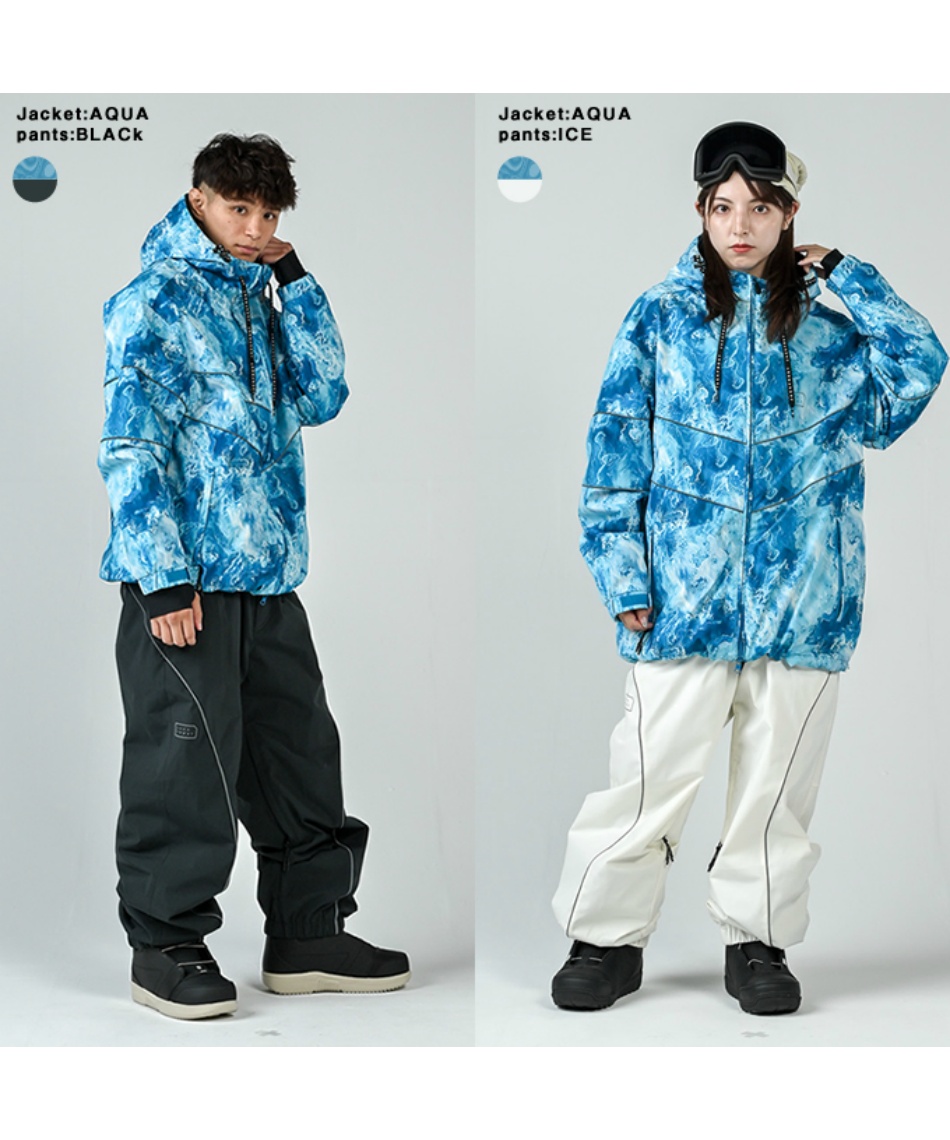 ICE PARK スノーボードウェア ジャケット＆パンツセット サイズ50