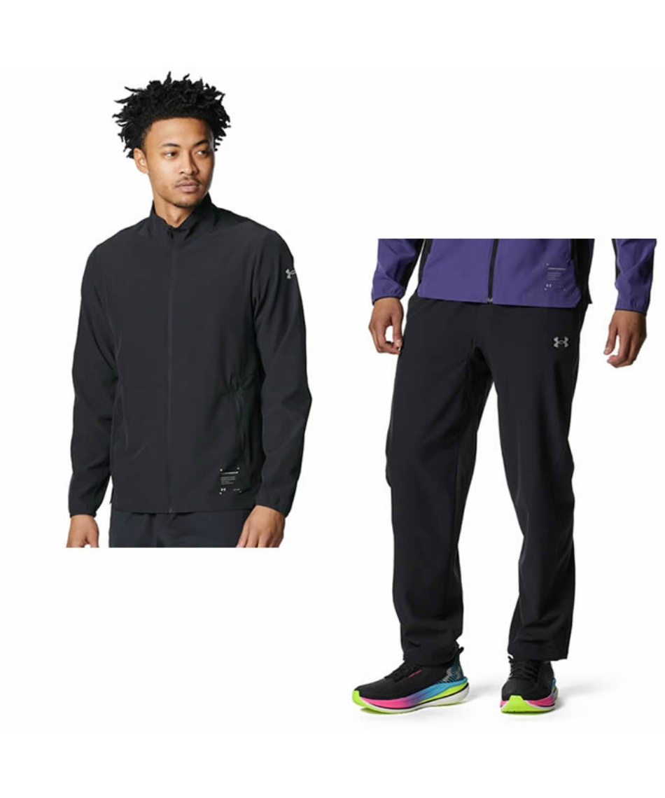 ウインドブレーカー 上下セット UA LIGHTWEIGHT WOVEN JACKET+WOVEN