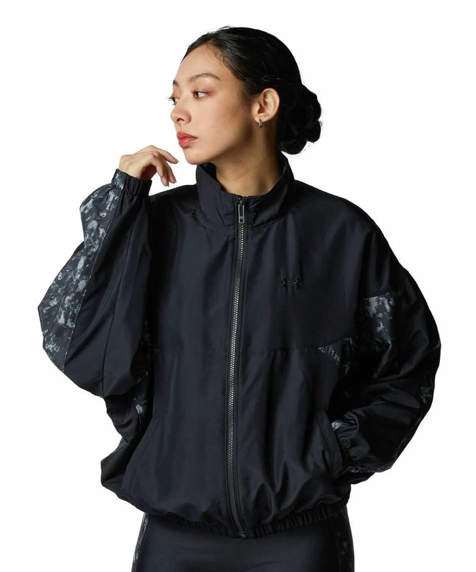 ウインドブレーカー上下セット UA MESH LINER WOVEN PRINT FULL-ZIP