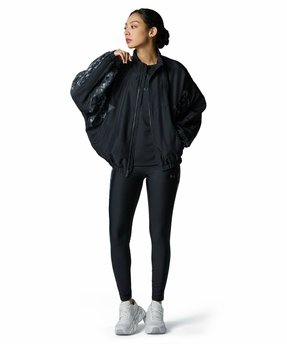 ウインドブレーカー上下セット UA MESH LINER WOVEN PRINT FULL-ZIP