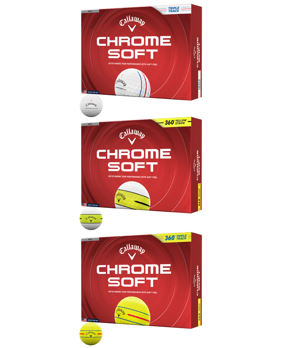 キャロウェイ(Callaway) ゴルフボール 1ダース 12個入 クロームソフト