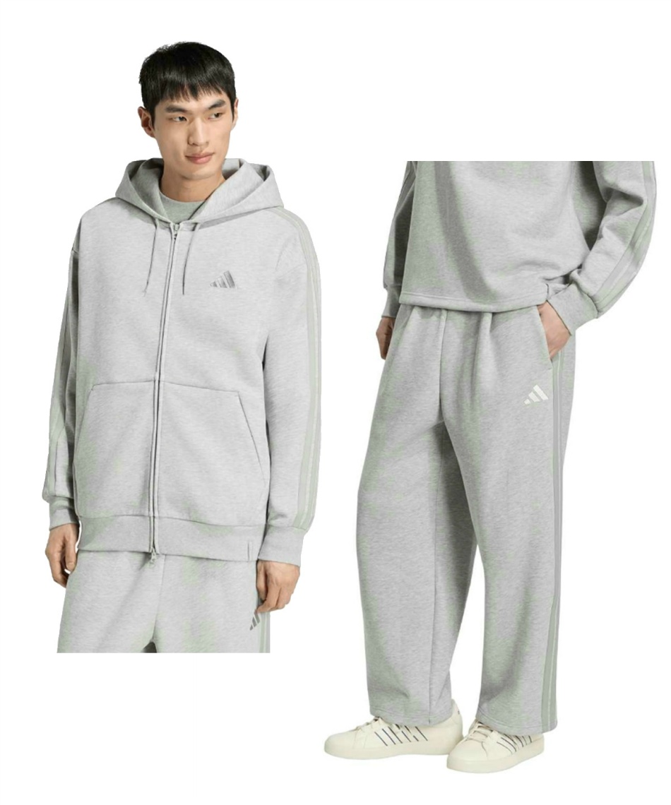 アディダス(adidas) スポーツウェア スウェット 上下セット ESS+ 3S 