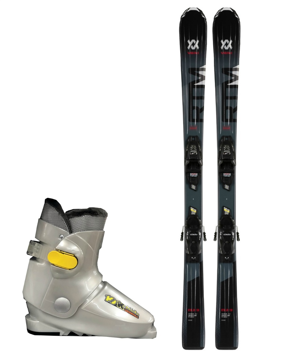 Volkl フォルクルジュニアスキー3点セットセットスキー