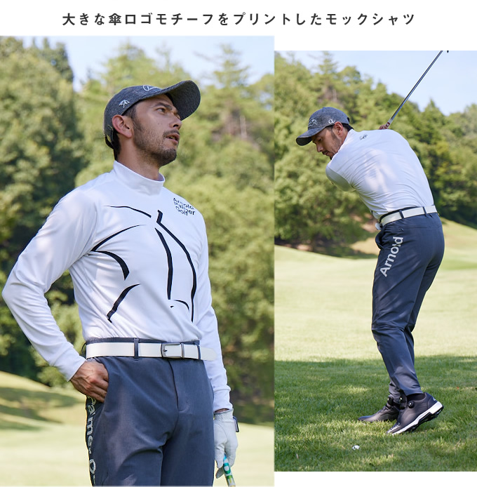 アーノルドパーマー(arnold palmer) ゴルフウェア 長袖シャツ
