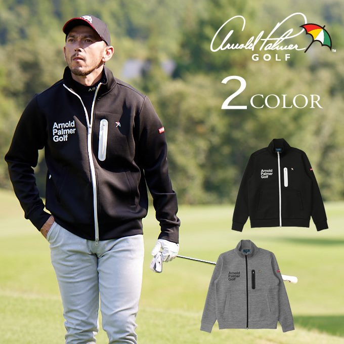 ゴルフウェア ブルゾン スウェットジップジャケット AP220206C07