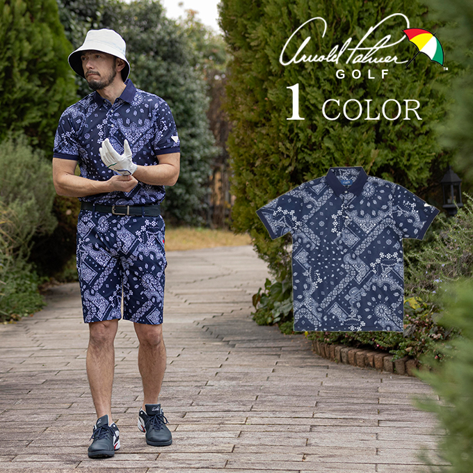 ♭ アーノルドパーマー(arnold palmer) ゴルフウェア ポロシャツ