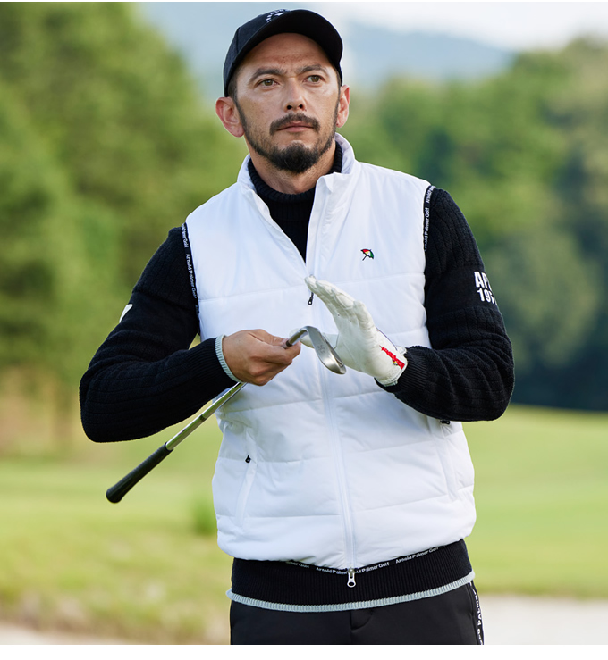 アーノルドパーマー(arnold palmer) ゴルフウェア アウターベスト