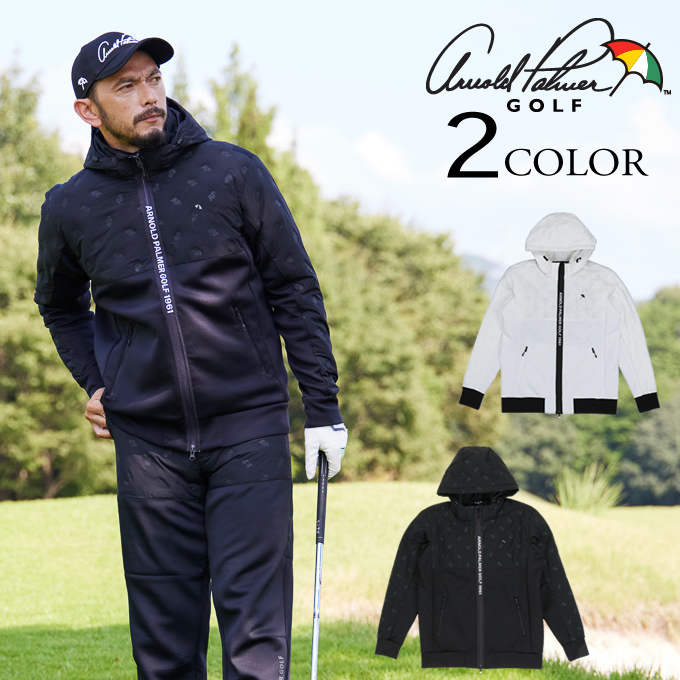 アーノルドパーマー(arnold palmer) ゴルフウェア ブルゾン BK中綿