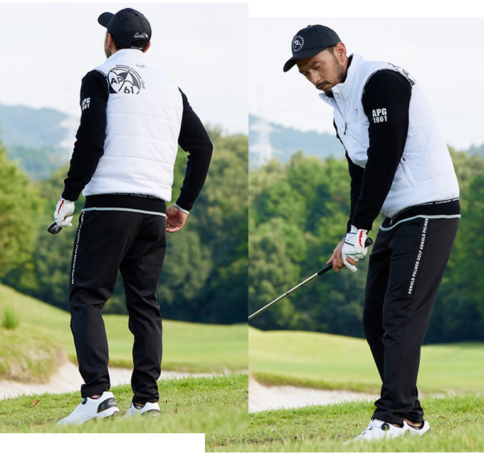 アーノルドパーマー(arnold palmer) ゴルフウェア 3点セット セーター+