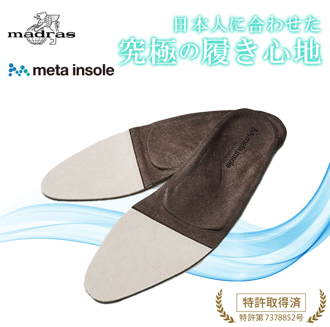 mehor メディカルインソール マドラス(madras) インソール 歩行の質を上げる metaインソール ZPMETA