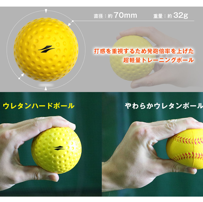 フィールドフォース(FIELDFORCE) 野球 トレーニングボール ウレタン