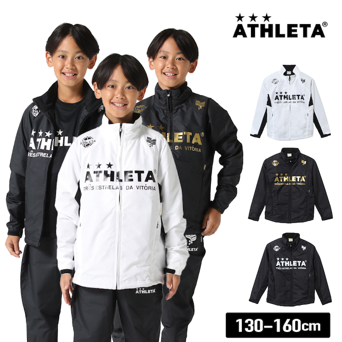 アスレタ ATHLETA FCA ストレッチウィンドジャケット （BLK MIX