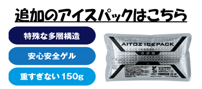 アイスベスト アイスパック4個付 AZ-865948 【ご自宅配送限定