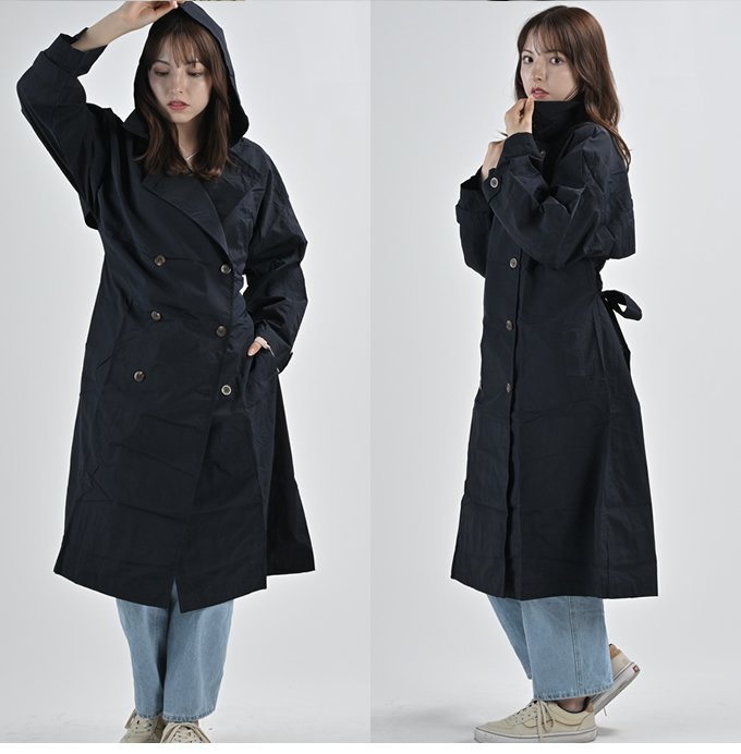 【本日限定❣️完売モデル】ebure コットンオーバーサイズトレンチコート36 オーバートレンチコート B-730035 【ご自宅配送限定】‥ | スポーツ用品