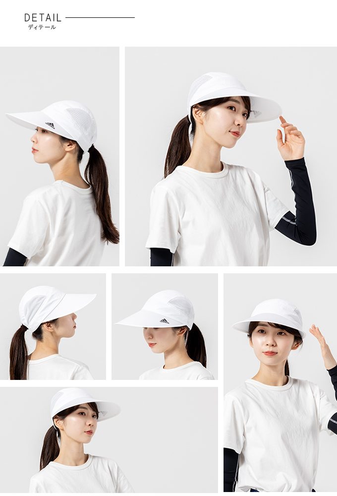 サンバイザー ウーマンズワイドバイザーキャップ IB0311 BUZ91