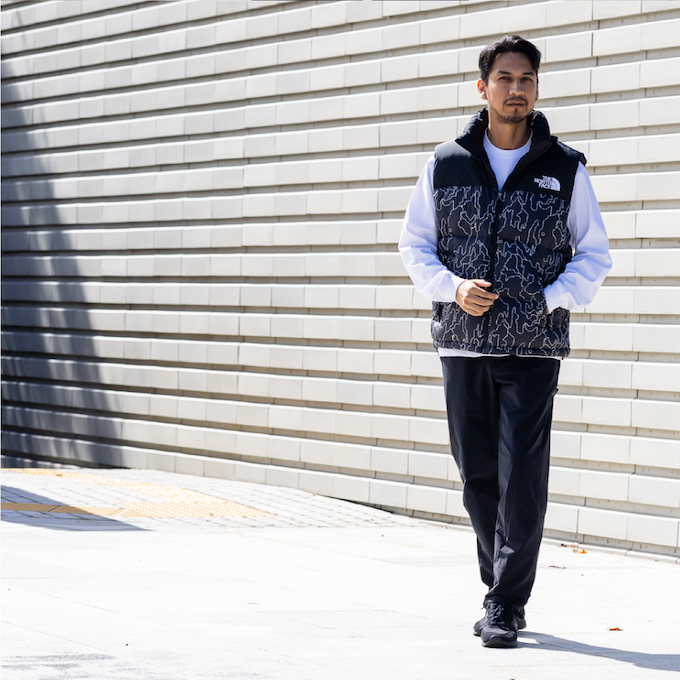 ダウンベスト ノベルティーヌプシベスト ND92339 KB | スポーツ用品