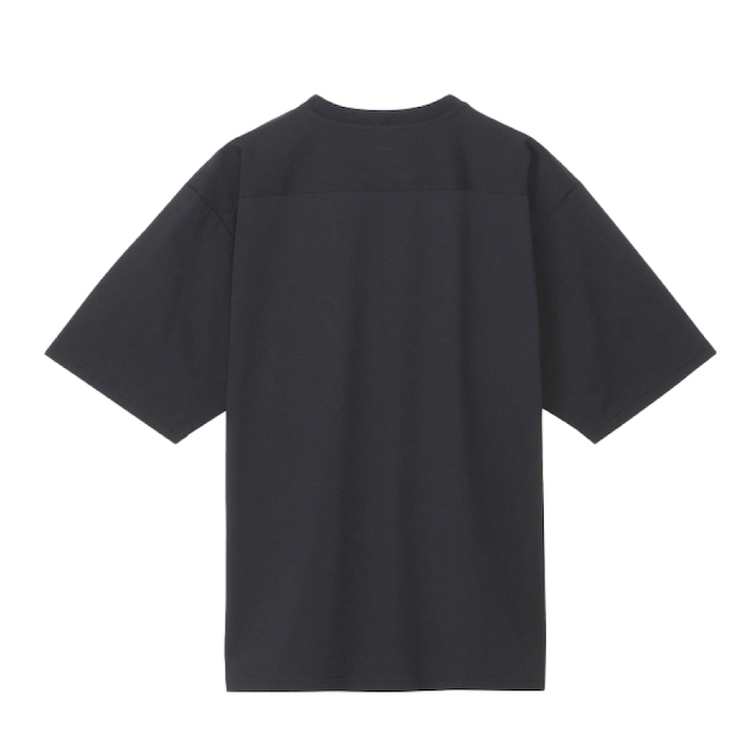 Tシャツ 半袖ショートスリーブエアリーポケットティーNT12447 K【国内