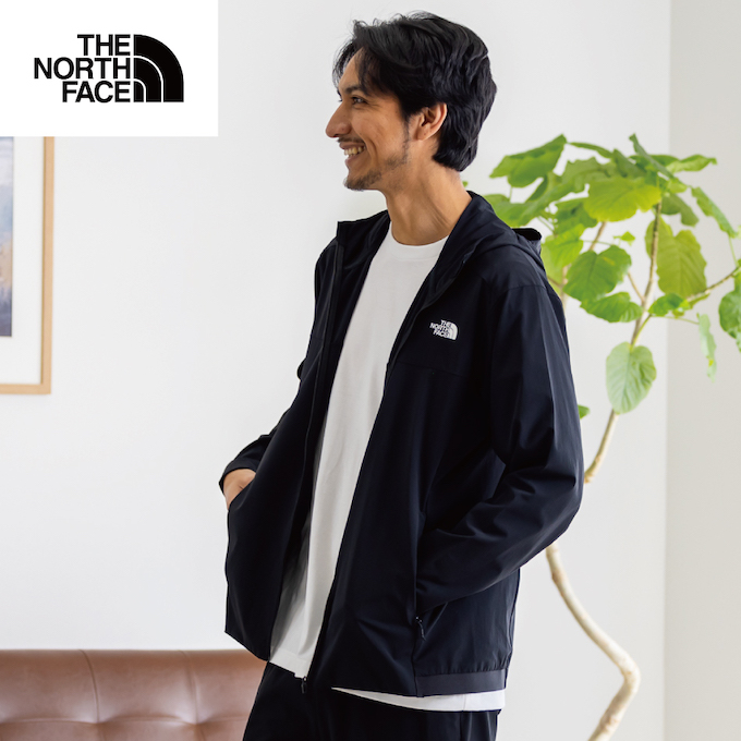 ✅新品正規品✅メンズM フレキシブルフーディ 黒　NP22581 0000001243978_c1_01.jpg